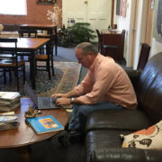 Coworking space and networking at The Hive RI in our comfortable Rhode Island workspace